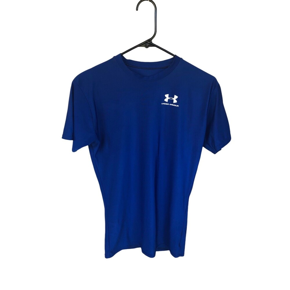 Under Armour T-shirt Boys Blue XL Performance